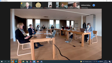 Zoom screenshot, GloCoBank annual workshop 2022 Zoom screenshot, GloCoBank annual workshop 2022
